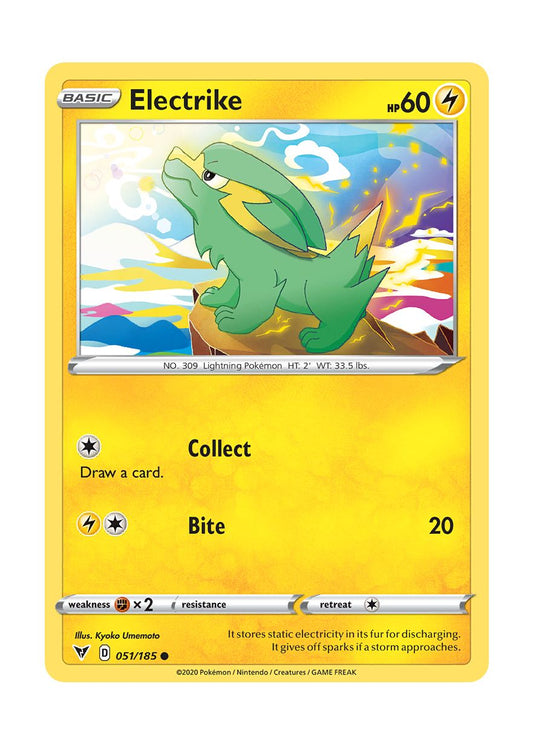 Electrike - Reverse Holo (051/185) - Vivid Voltage