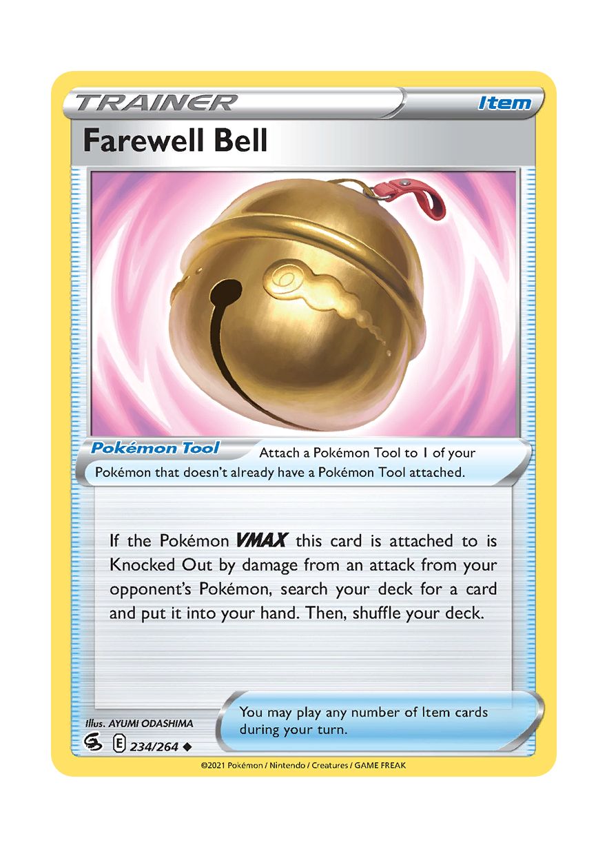 Farewell Bell - Reverse Holo (234/264) - Fusion Strike