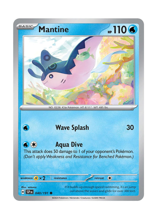 Mantine (040/191) - Surging Sparks