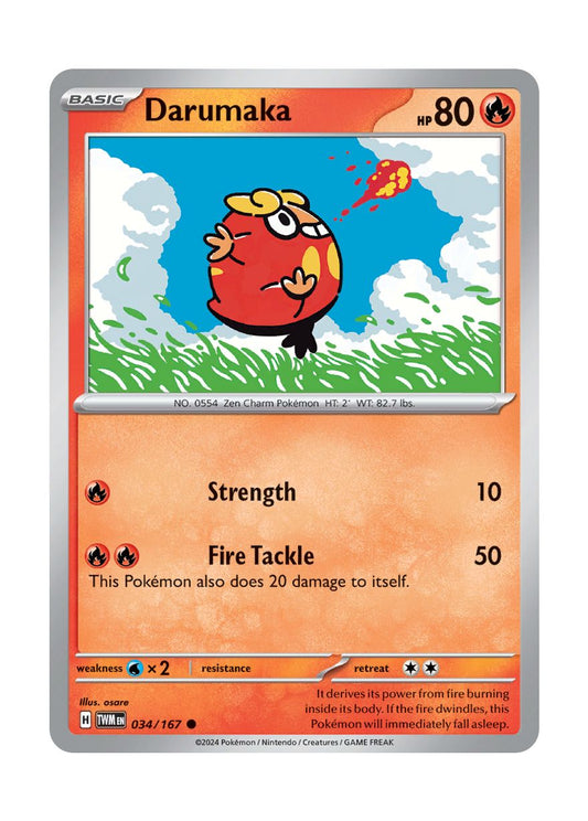 Darumaka - Reverse Holo (034/167) - Twilight Masquerade