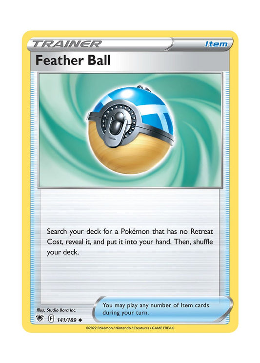 Feather Ball - Reverse Holo (141/189) - Astral Radiance