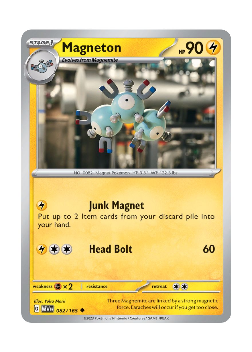 Magneton - Reverse Holo (082/165) - 151