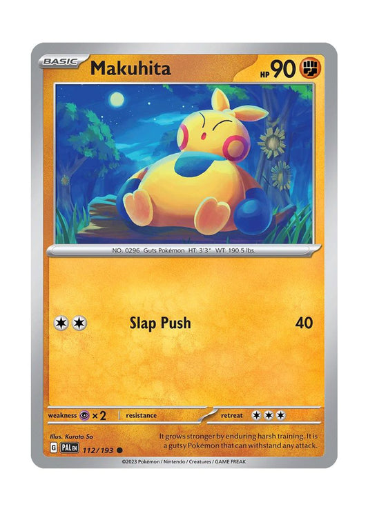 Makuhita - Reverse Holo (112/193) - Paldea Evolved