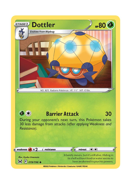 Dottler - Reverse Holo (019/196) - Lost Origin