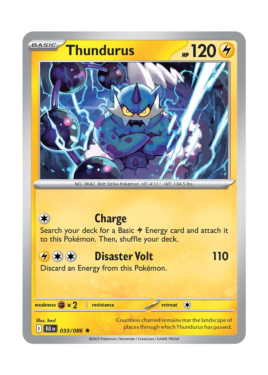 Thundurus (033/86) - Black Bolt