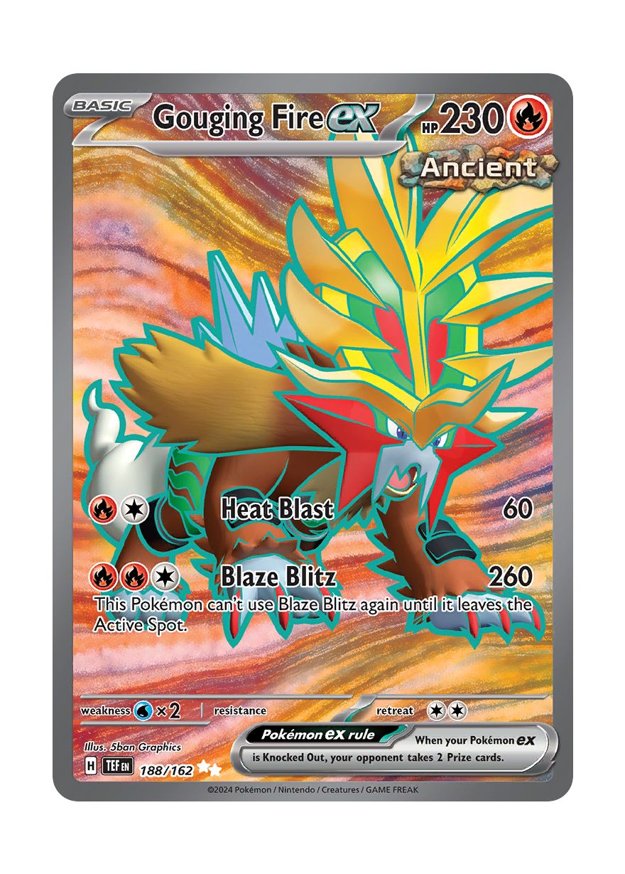 Gouging Fire ex (188/162) - Temporal Forces