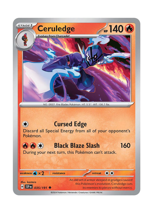 Ceruledge (035/191) - Surging Sparks