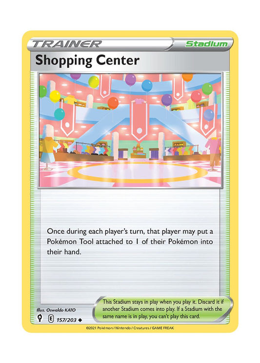 Shopping Center - Reverse Holo (157/203) - Evolving Skies