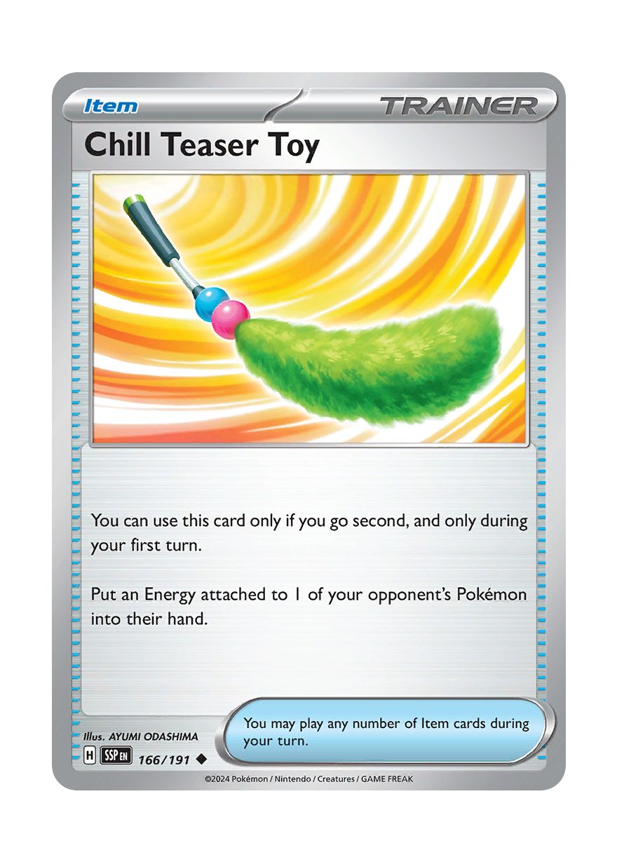Chill Teaser Toy (166/191) - Surging Sparks
