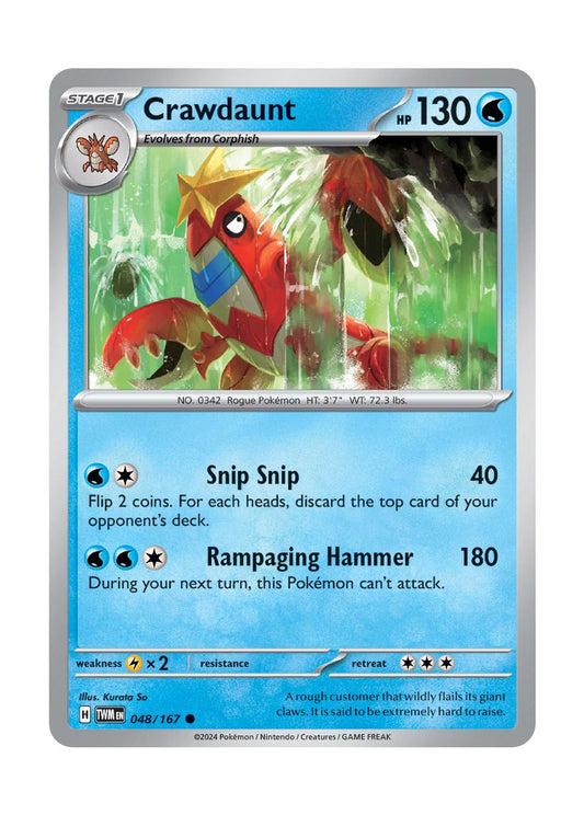 Crawdaunt (048/167) - Twilight Masquerade