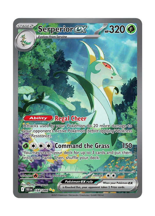 Serperior ex (164/86) - Black Bolt