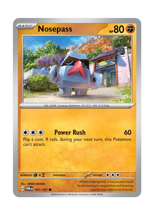 Nosepass - Reverse Holo (101/167) - Twilight Masquerade