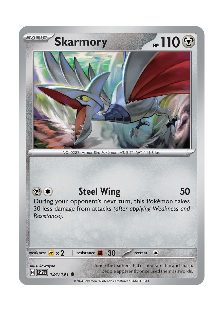Skarmory (124/191) - Surging Sparks