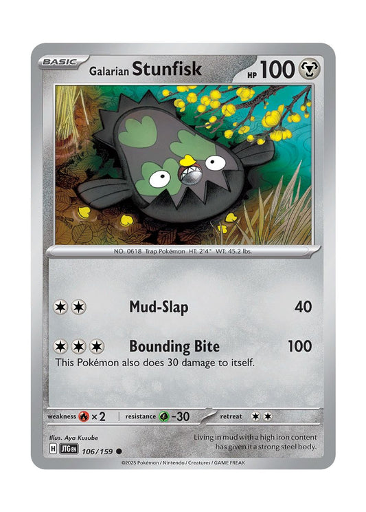 Galarian Stunfisk (106/159) - Journey Together