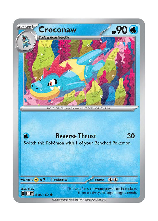 Croconaw (040/162) - Temporal Forces