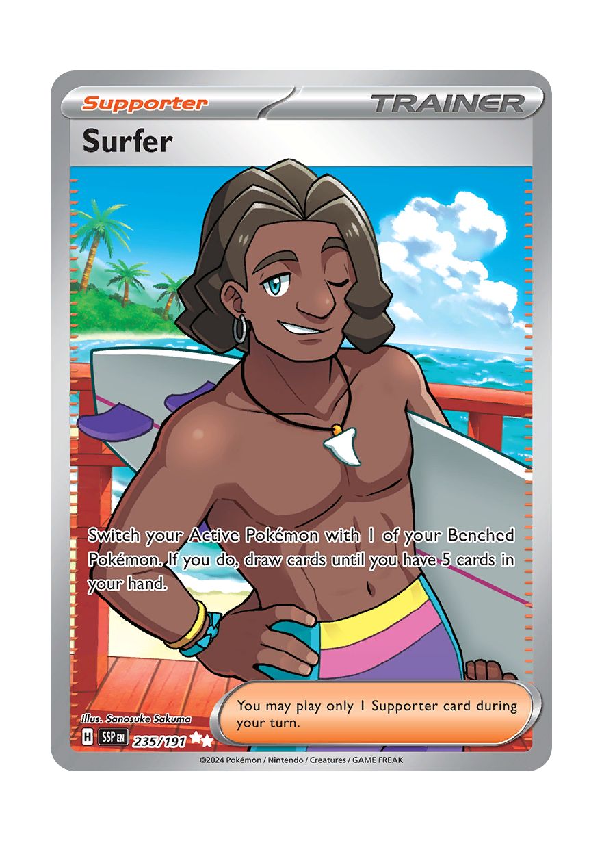 Surfer (235/191) - Surging Sparks