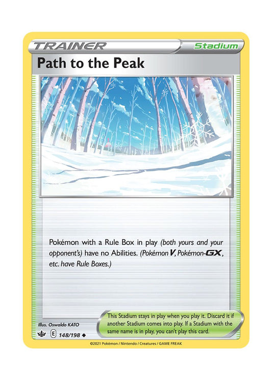 Path to the Peak - Reverse Holo (148/198) - Chilling Reign