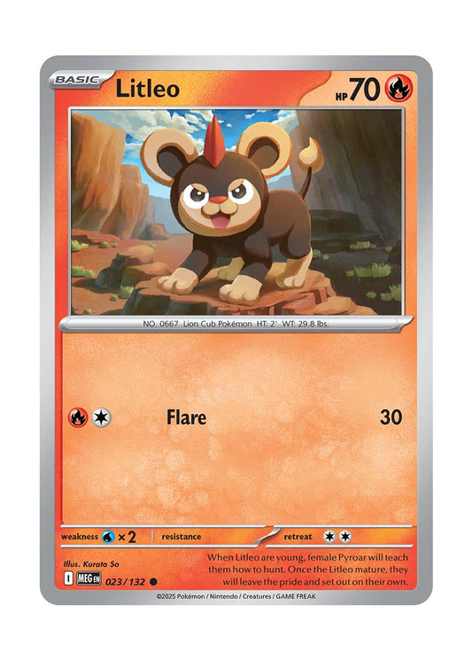 Litleo (023/132) - Mega Evolution
