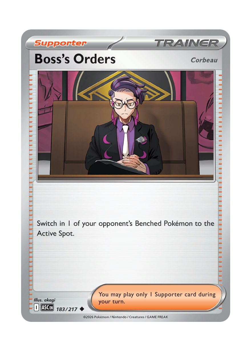 Boss's Orders (183/217) - Ascended Heroes