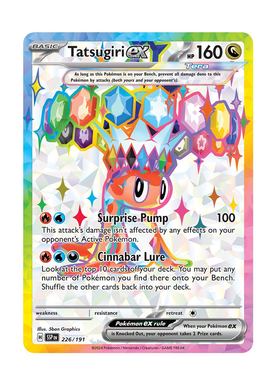 Tatsugiri ex (226/191) - Surging Sparks