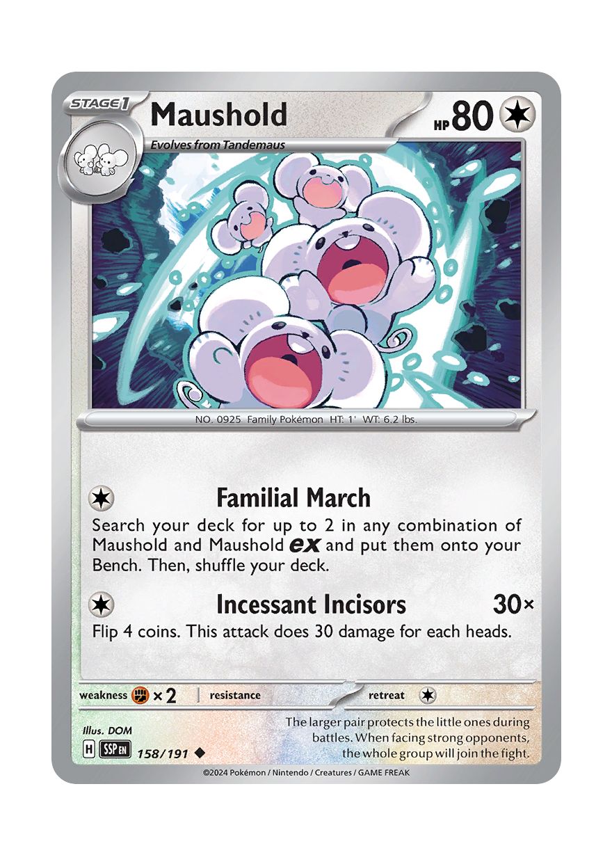 Maushold (158/191) - Surging Sparks