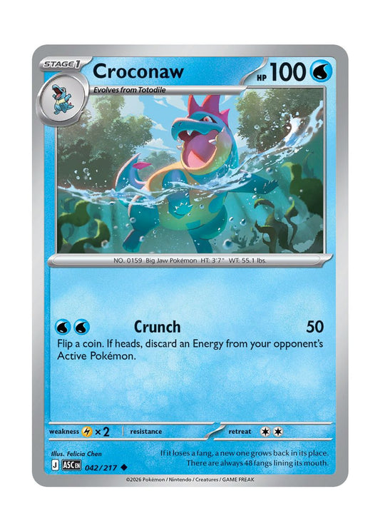 Croconaw (042/217) - Ascended Heroes