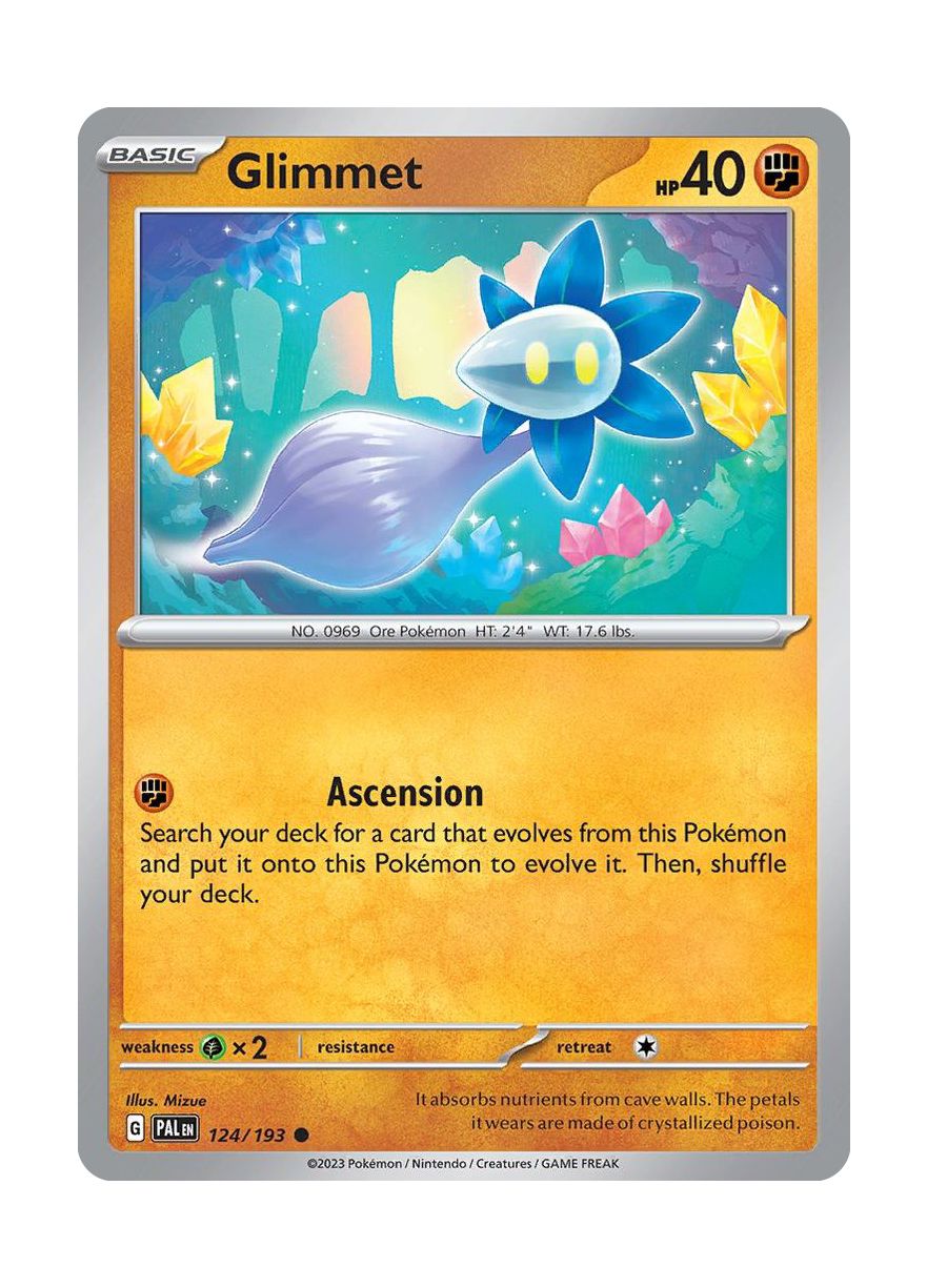 Glimmet - Reverse Holo (124/193) - Paldea Evolved