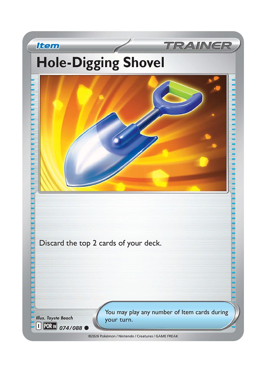 Hole-Digging Shovel (074/88) - Perfect Order