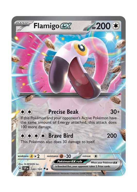 Flamigo ex (160/191) - Surging Sparks