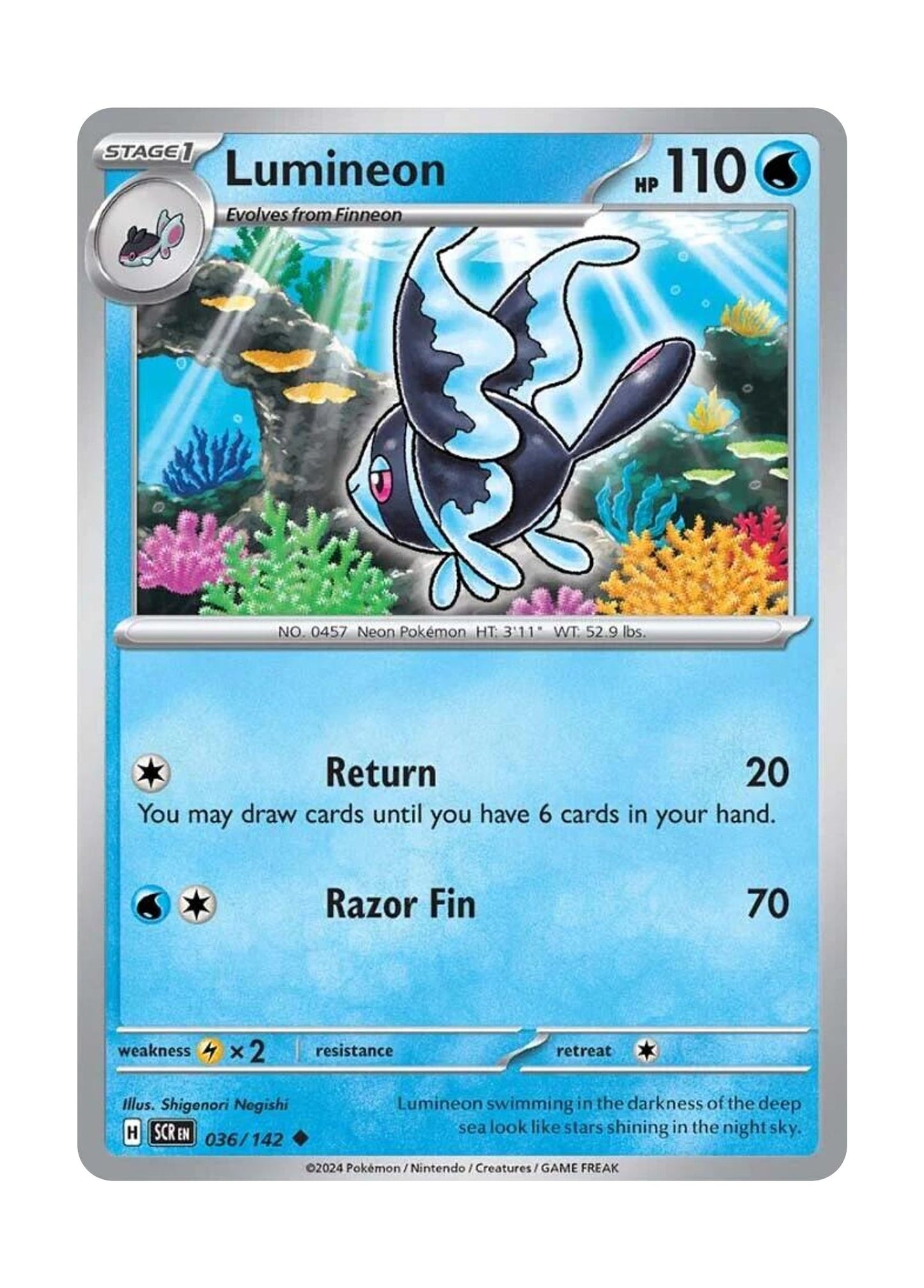 Lumineon (036/142) - Stellar Crown