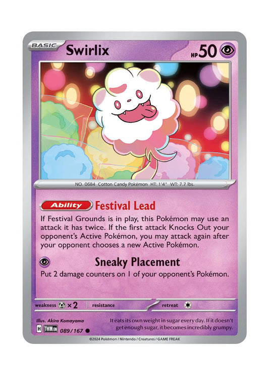 Swirlix - Reverse Holo (089/167) - Twilight Masquerade