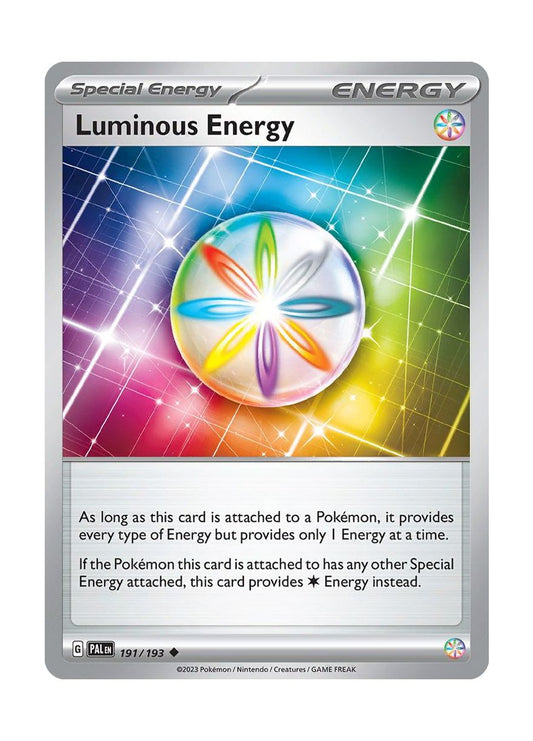 Luminous Energy - Reverse Holo (191/193) - Paldea Evolved