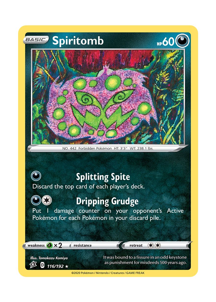 Spiritomb - Reverse Holo (116/192) - Rebel Clash