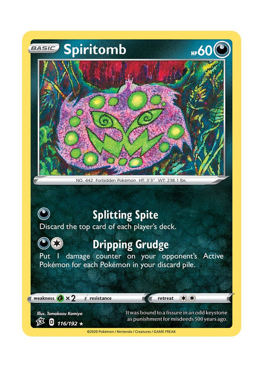 Spiritomb - Reverse Holo (116/192) - Rebel Clash