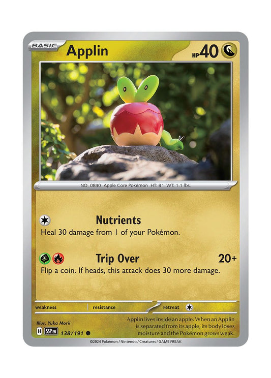 Applin (138/191) - Surging Sparks
