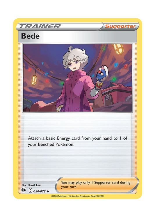 Bede - Reverse Holo (050/73) - Champion's Path