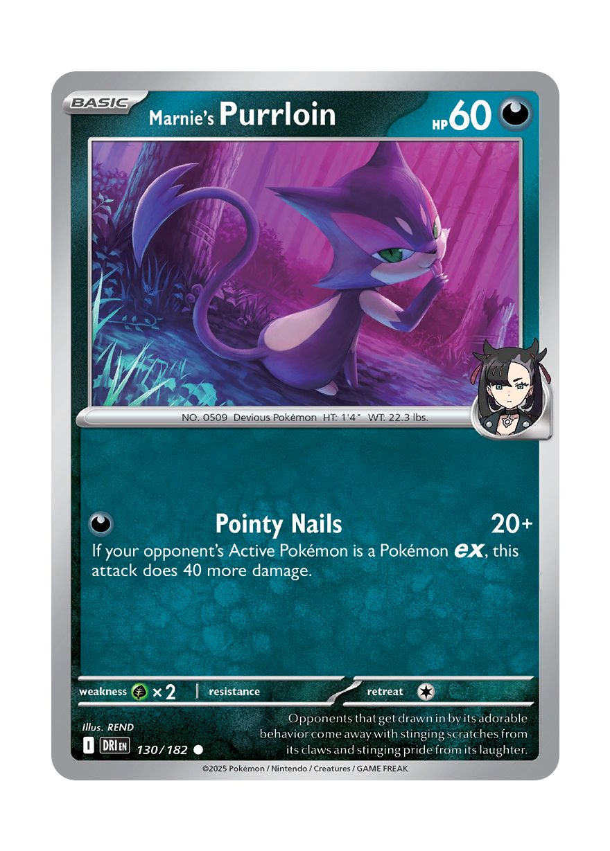 Marnie's Purrloin (130/182) - Destined Rivals