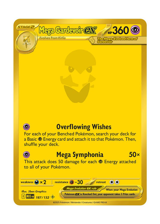 Mega Gardevoir ex (187/132) - Mega Evolution