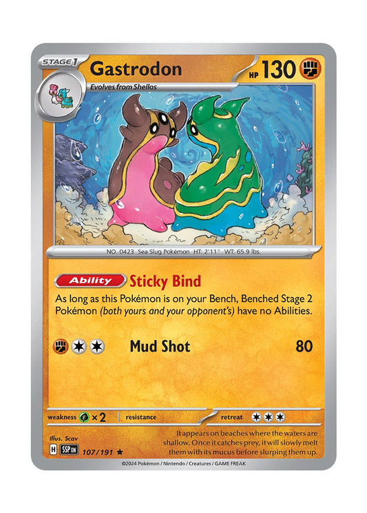 Gastrodon (107/191) - Surging Sparks