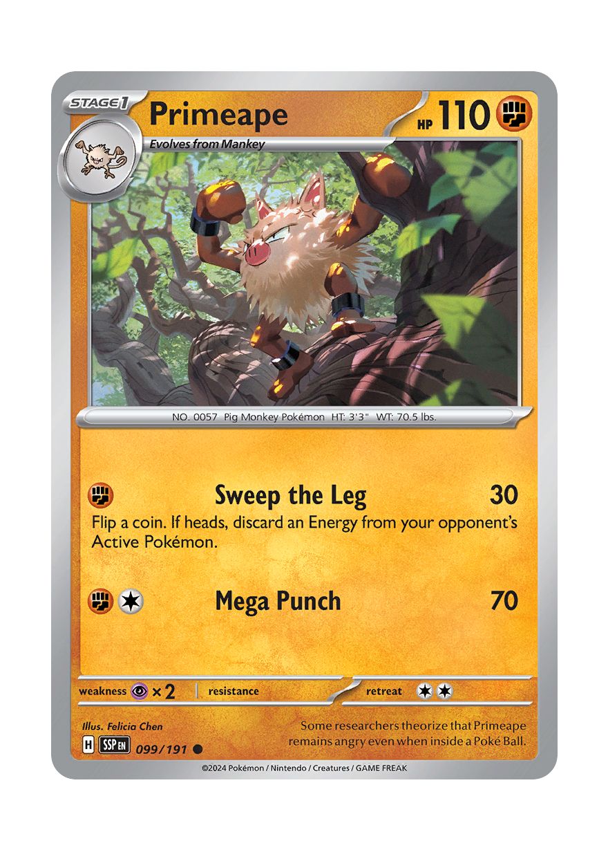 Primeape (099/191) - Surging Sparks