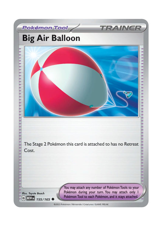 Big Air Balloon - Reverse Holo (155/165) - 151
