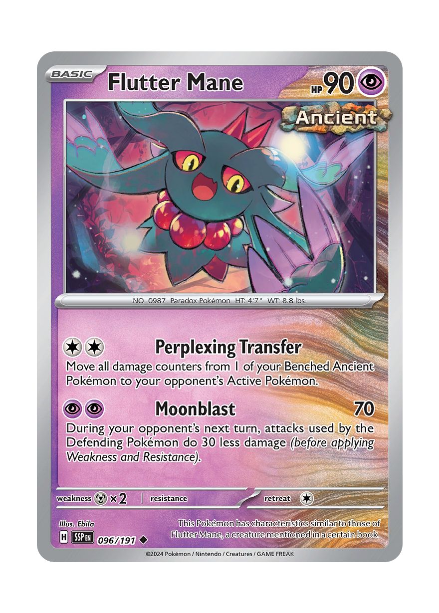 Flutter Mane (096/191) - Surging Sparks