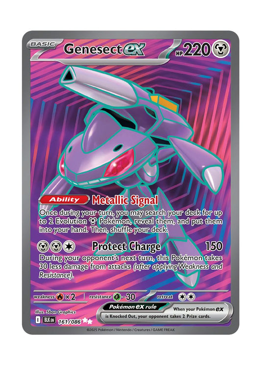 Genesect ex (161/86) - Black Bolt