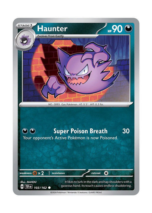 Haunter (103/162) - Temporal Forces