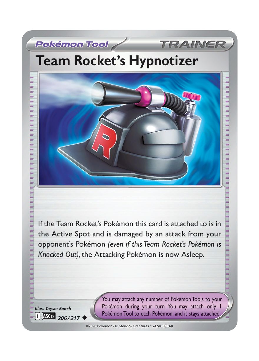 Team Rocket's Hypnotizer (206/217) - Ascended Heroes