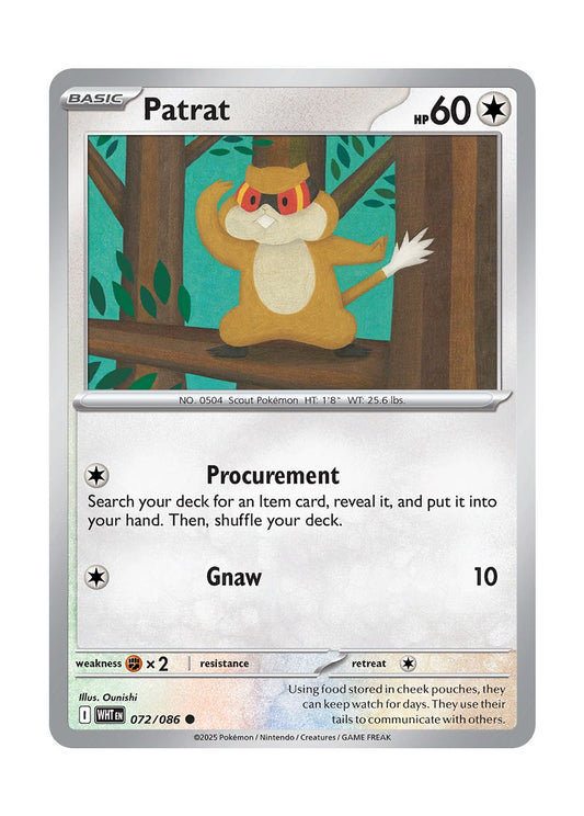 Patrat (072/86) - White Flare