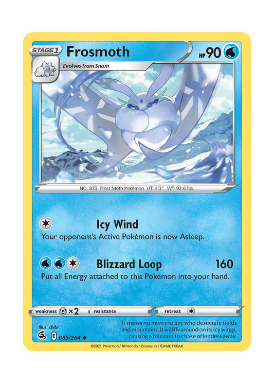 Frosmoth - Reverse Holo (085/264) - Fusion Strike
