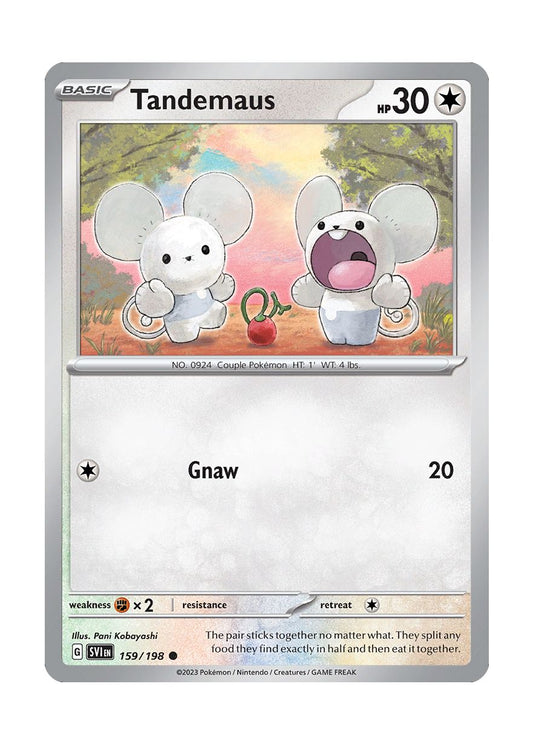 Tandemaus - Reverse Holo (159/198) - Scarlet & Violet