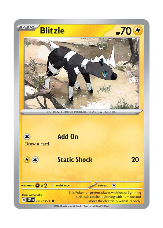 Blitzle (062/191) - Surging Sparks