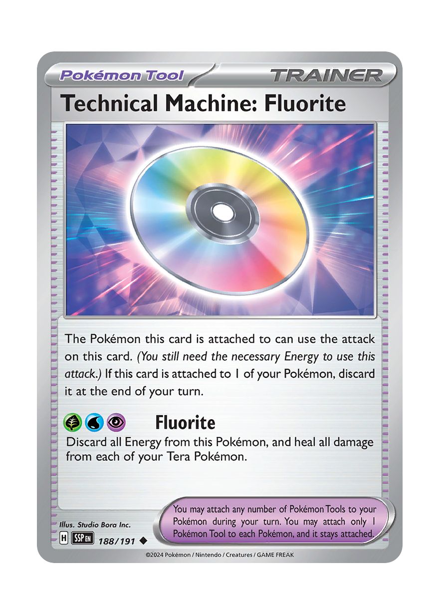 Technical Machine: Fluorite (188/191) - Surging Sparks